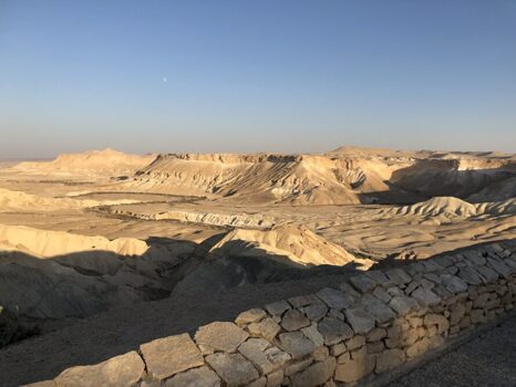 Wüste Negev, Foto R. Poltéra